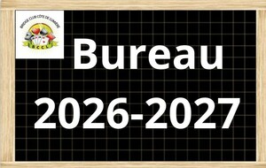 Election du bureau le 5 octobre 2026