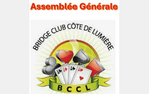 Assemblée Générale du BCCL le 29 septembre 2025