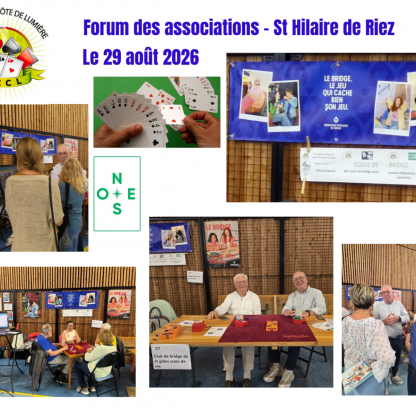 Forum des associations - le 29 août 2026